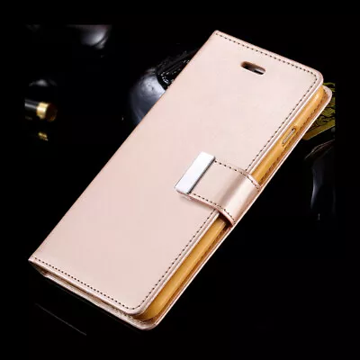 $9.99 • Buy For Samsung Galaxy S9 S8 Plus S7 Edge Wallet Leather Case Flip Card Soft Cover