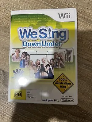 We Sing: Down Under - Nintendo Wii Game - Complete With Manual - • $20.50