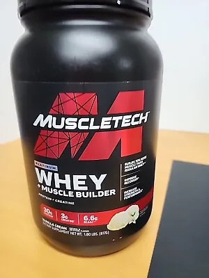 Muscletech Platinum Whey Plus Muscle Builder Protein Powder 30g ProteinVanilla • $18.99