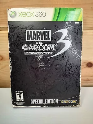 Marvel Vs Capcom 3 Fate Of Two Worlds Special Edition Microsoft Xbox 360 Sealed • $64.95