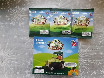 $17.50 • Buy Woolworths Bricks Farm Tractor With 3 X Packets Of Bricks