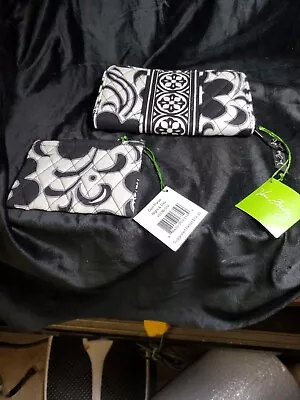 Vera Bradley Night And Day Pattern Coin Purse And Wallet • $25