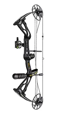 Sanlida Dragon X8 Compound Bow Package 10-60lbs 18 -31  Draw Right Hand • £279.95