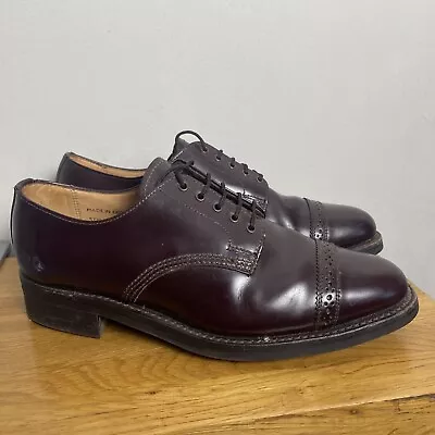 £60 • Buy Sanders Military Style 9639R Shoes UK 7.5 Brown