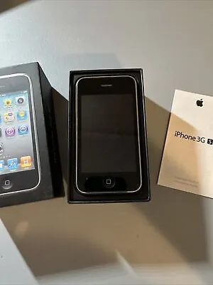 Apple IPhone A1303 3GS Black 8GB Parts Or Repair With Box • $14.99