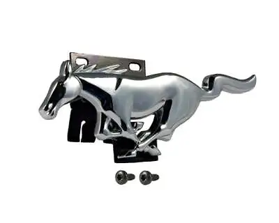 2003-2004 Mustang Mach 1 Front Grille Chrome Running Horse Pony Emblem W Bracket • $39.95