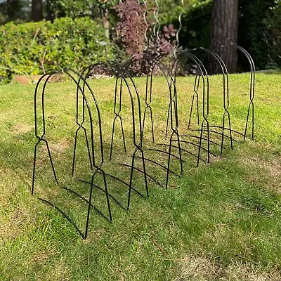 Growbag Cane Frame Metal Garden Plant Supports (Set Of 6) • £23.99