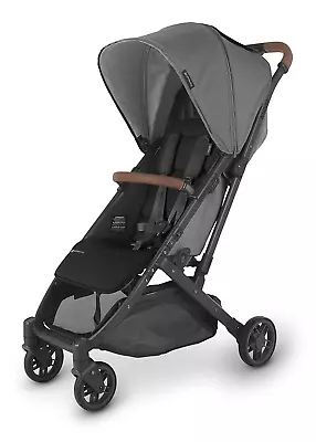MINU V2 Stroller-Greyson (Charcoal Mélange/Carbon/Saddle Leather) • $572.99