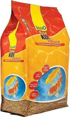 $37.88 • Buy TetraPond Koi Vibrance 5.18 Pounds, Soft Sticks, Floating Pond Food, Model:16486