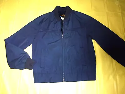 Vtg 60's 70's Mechanic Work Wear Jacket Harrington Bomber Montgomery Ward S • $45