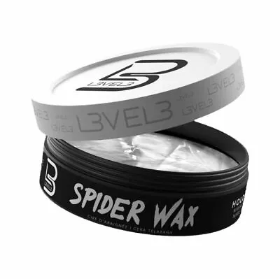 L3VEL3 Hair Styling Spider Wax 5 Oz. | Fiber Texture Strong Hold Medium Shine • $9