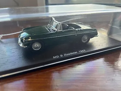 High Quality Model Car Green MGB 1962 - 1:43 Model Spark S4137 Minimax • $118.20