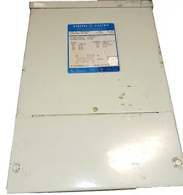 New Ge 5 Kva 1 Ph Transformer 9t21b1046g02  249/263/277 V Primary 120/240 Sec • $674.99