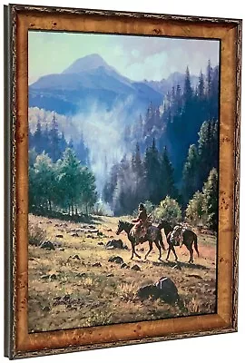 Martin Grelle  Mists Of Morning  Framed Canvas Signed & Numbered W/ COA • $149.99