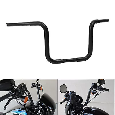 12  Rise Ape Hangers Handlebar 1.25  Fat Bar Fit For Harley Softail Sportster XL • $84.99