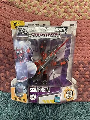  2006 Transformers Cyberton Red Scrapmetal Figure  Sealed  • $15