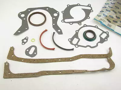 NEW OEM 1987 Ford 5.0L 302 V8 Lower Engine Oil Pan (Conversion) Gasket Set • $29.95