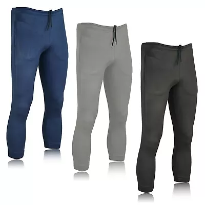 New Mens Tracksuit Bottoms Fleece Joggers Gym Trackies Sweatpants Warm Trousers • £9.99