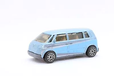 2005 Matchbox Treasure Chest Series Volkswagen Microbus LOOSE VW Minivan Blue • $7