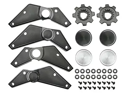 $263.20 • Buy Holden Bucket Seat Hinge Cover Set HQ HJ HX HZ LH LX UC  Adjuster Recliner Knob
