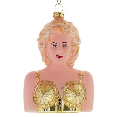 Madonna Blond Ambition - Christmas Tree Bauble Glass Ornament Cody Foster • £34.95