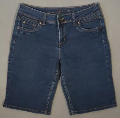 VH03458 **VERA WANG** BOYFRIEND DENIM WOMENS JEAN SHORTS Sz6 • $18