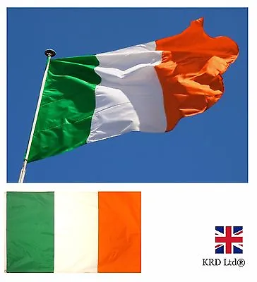 Large IRELAND FLAG Olympics Sport Irish Republic Supporters Eire Fans 3 X 5FT UK • £4.85