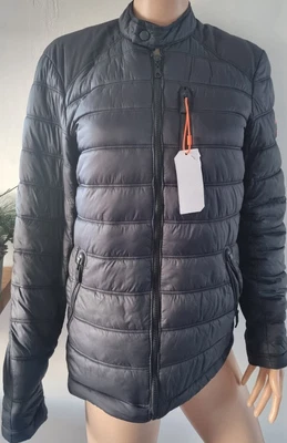 Superdry Mens /Boys Black  Commuter Quilted Biker Jacket  SIZE XSMALL  • £30