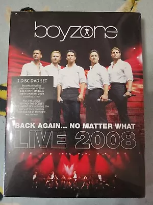 Boyzone - Back Again - No Matter What - Live 2008 (DVD 2008) • £3