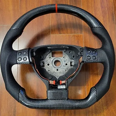 Carbon Fiber Steering Wheel - Volkswagen Golf GTI Jetta GLI • $629