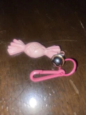 $22.99 • Buy Vintage 1980s Plastic Charm Pink Wrapped Candy For 80s Charm Necklace