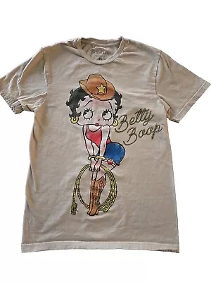 Vintage 80's 90's Betty Boop & Bimbo Marilyn Monroe T-Shirt White Size Small • $21