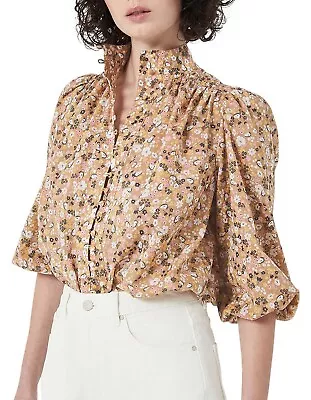 $45 • Buy 12 Witchery Puff Sleeve Cotton Blouse Top    *BUY FIVE + ITEMS = FREE POST