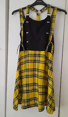 Ladies/Older Girls Tartan Dress Size Small By Heartless/Innocent • £4