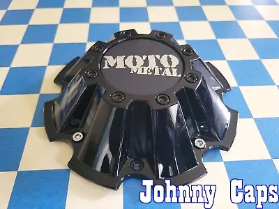 MOTO METAL Wheels # CAP M-967. Custom Wheel GLOSS BLACK Center Cap [JC] (QTY. 1) • $25.27