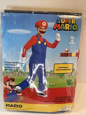 Super Mario Brothers Deluxe Mario Costume Size (7-8) • $25.99