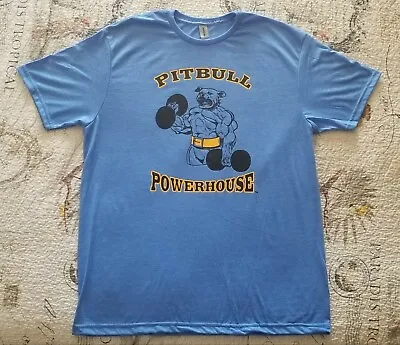 Pitbull Powerhouse Royal / Vintage Gold / Black Bodybuilding Muscle Gym T-Shirt  • $14.95