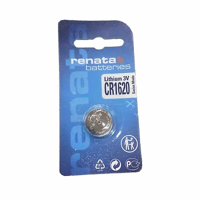 X2 Renata Lithium Battery CR1620 • £1.99