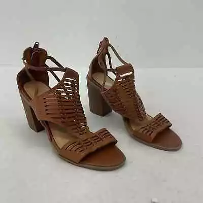 Merona Brown Gladiator Heels - Women's Size 8 • $20