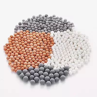 Filtration Stone Bead Balls Filter For Filtered Shower Head - Mineral Stone Filt • £7.68