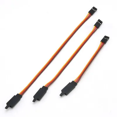 £3.99 • Buy Servo Extension Cable Lead With Anti-loose Hook RC Futaba JR Male To Female Wire