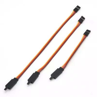 £3.99 • Buy Servo Extension Cable Lead With Anti-loose Hook RC Futaba JR Male To Female Wire