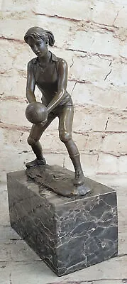 Superstar Volleyball Sculpture Handcrafted Detailed Bronze Statue Trophy Statue • $129.50