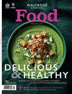£1.99 • Buy Waitrose Food Magazine January 2023 Delicious & Healthy