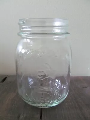 Mom's Mason Jar 12 Oz. Embossed Measurement Columbus Home Products • $8.75