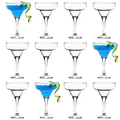 12x LAV Misket Margarita Glasses Glass Party Cocktail Drinking Set 300ml Clear • £21