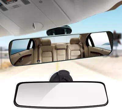 8'' Rear View Mirror Universal Interior Reduce Blind Spot Replacement Day Night • $9.62