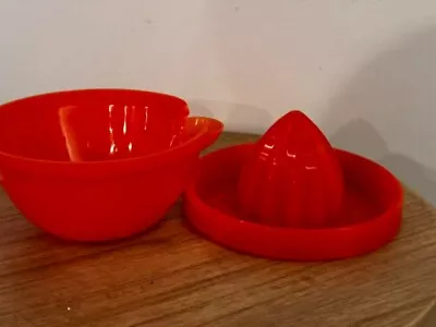 Vintage Sunkist Orange Plastic Citrus Juicer FREE SHIPPING • $18.99