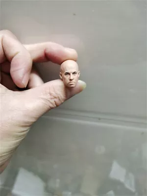 1/12 Vin Diesel Movie Man Head Carved Model Fit 6'' SHF Action Figure • $24.99