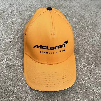 McLaren Formula 1 F1 Racing Snapback Hat Orange Baseball Cap Adjustable Cadence • $16.99